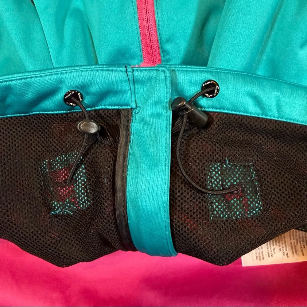 CRAFT Womens High Performance PXC Fleece Lined VentAir Winter Jacket XS Blue - Picture 6 of 13